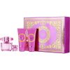 VERSACE BRIGHT CRYSTAL ABSOLU by Gianni Versace EAU DE PARFUM SPRAY 3 OZ & BODY LOTION 3.4 OZ & SHOWER GEL 3.4 OZ & EAU DE PARFUM 0.17 OZ MINI