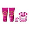 VERSACE BRIGHT CRYSTAL ABSOLU by Gianni Versace EAU DE PARFUM SPRAY 3 OZ & BODY LOTION 3.4 OZ & SHOWER GEL 3.4 OZ & EAU DE PARFUM 0.17 OZ MINI